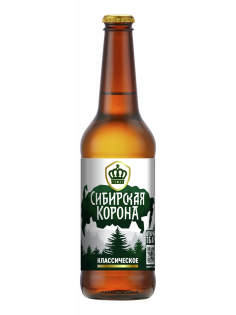 Пиво Сибирская Корона Классическое, 0.45л