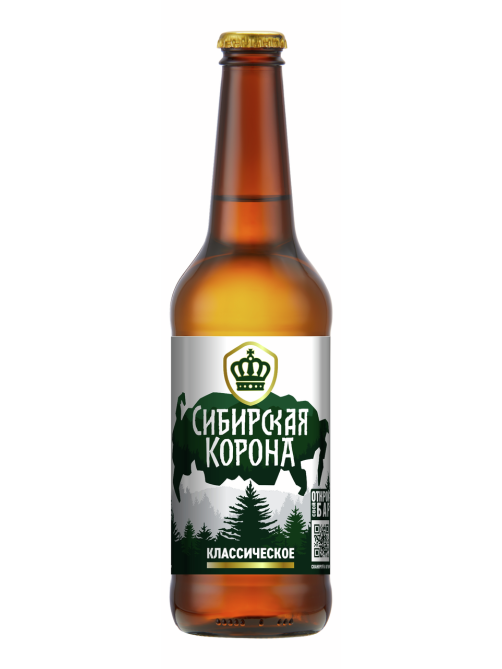 Пиво Сибирская Корона Классическое, 0.45л