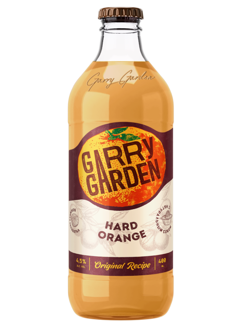 Пивной напиток Garry Garden Апельсин, 0.4л