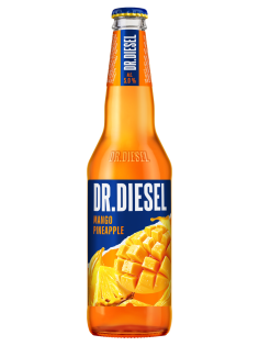 Пивной напиток Doctor Diesel Mango-Pineapple манго и ананас, 0.4л