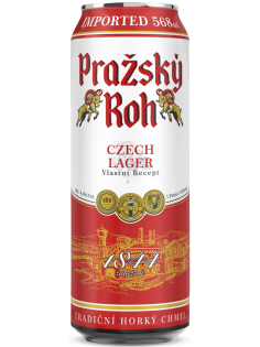 Пивной напиток Prazsky Roh светлый, 0.568л