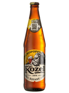 Пиво Velkopopovicky Kozel Rezany светлое, 0.45л