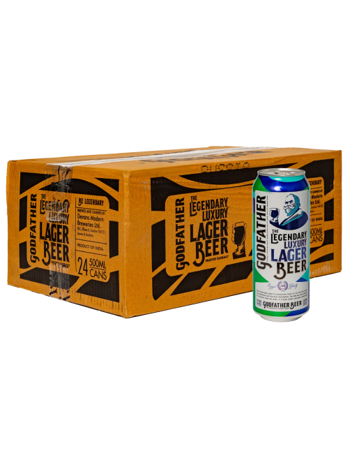 Пиво Godfather the legendary Luxury Lager светлое, 0.5л