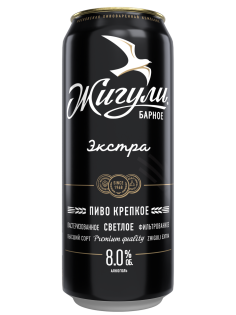 Пиво Жигули Барное Экстра крепкое, 0.43л