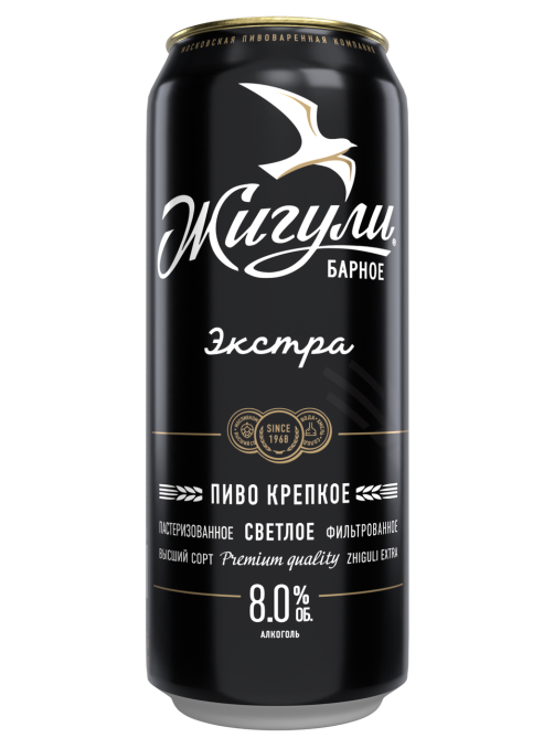 Пиво Жигули Барное Экстра крепкое, 0.43л