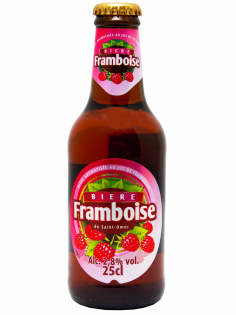 Пивной напиток De Saint Omer Framboise 0.25л