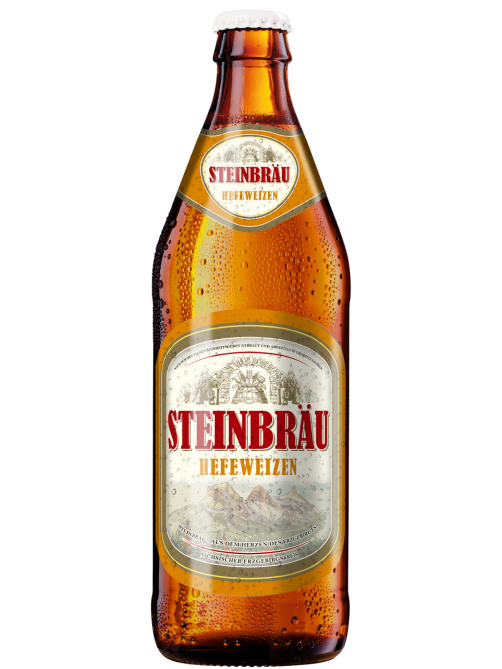 Пиво Steinbrau Heffeizen светлое нефильтрованное пастеризованное, 0.5л