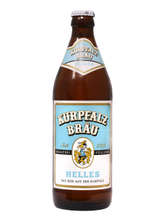 Пиво Kurpfalz Brau Helles, 0.5л