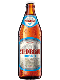 Пиво Steinbrau Helles светлое фильтрованное пастеризованное, 0.5л