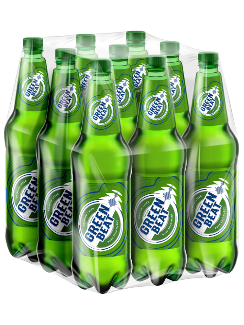 Пиво Greenbeat 1.2л