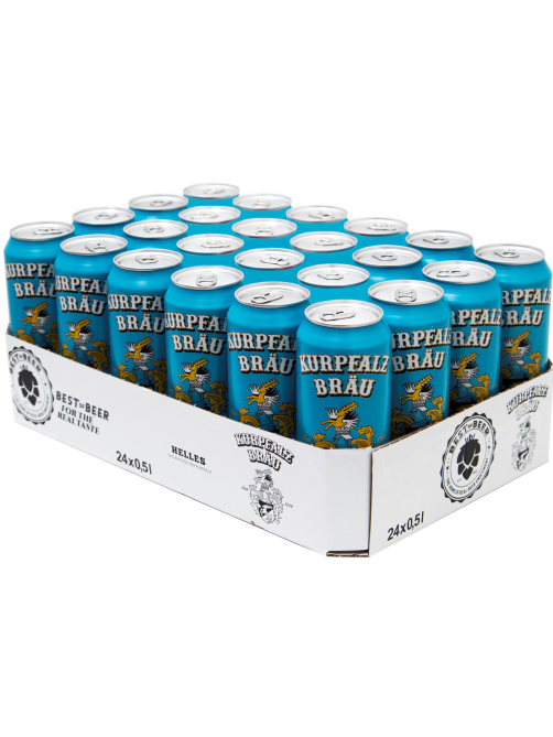 Пиво Kurpfalz Brau Helles, 0.5л