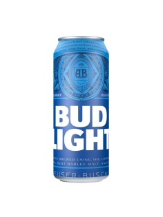 Пиво Bud Light светлое, 0.45л