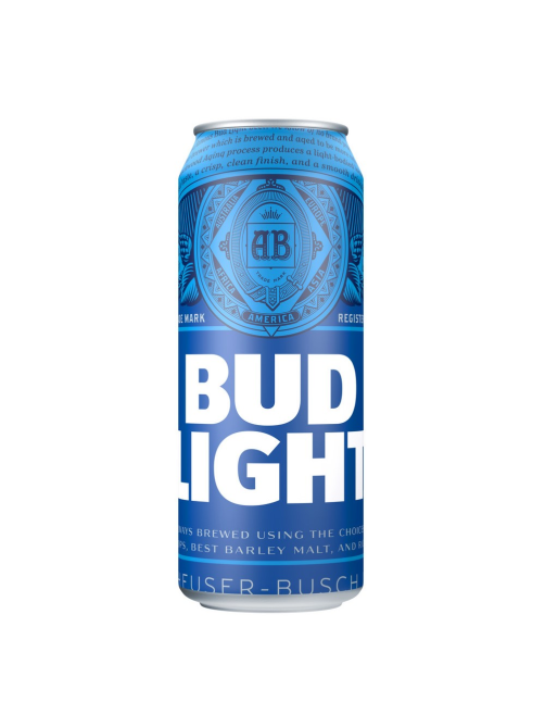 Пиво Bud Light светлое, 0.45л