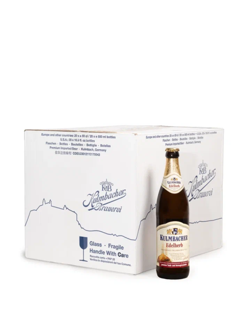Пиво Kulmbacher Edelherb Premium Pils, 0.5л