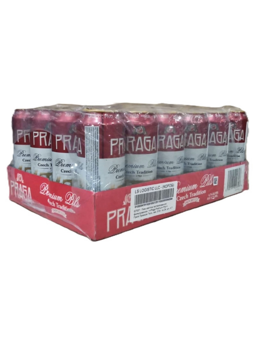 Пиво Praga Premium Pils светлое, 0.5л