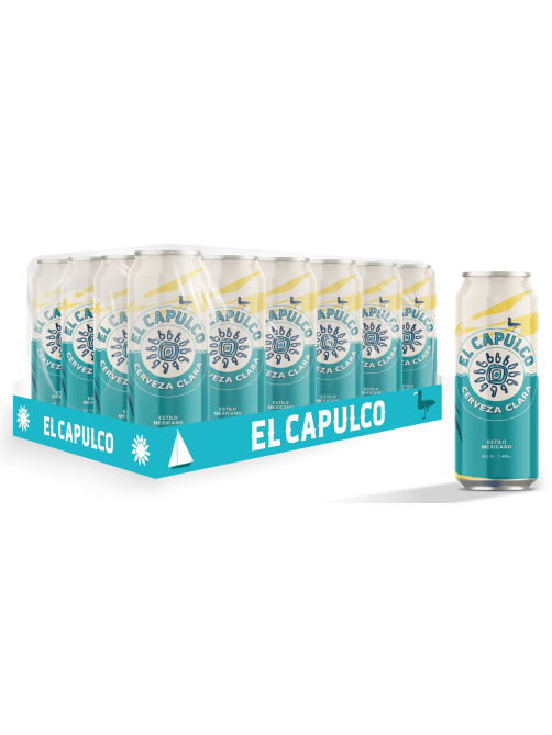 Пивной напиток El Capulco 0.45л