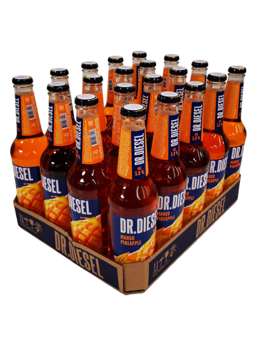 Пивной напиток Doctor Diesel Mango-Pineapple манго и ананас, 0.4л