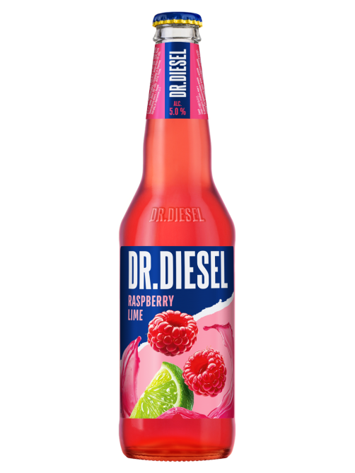 Пивной напиток Doctor Diesel малина-лайм, 0.4л