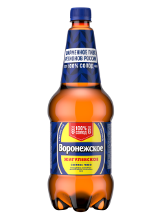 Пиво Воронежское Жигулевское, 1.2л
