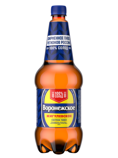 Пиво Воронежское Жигулевское, 1.2л
