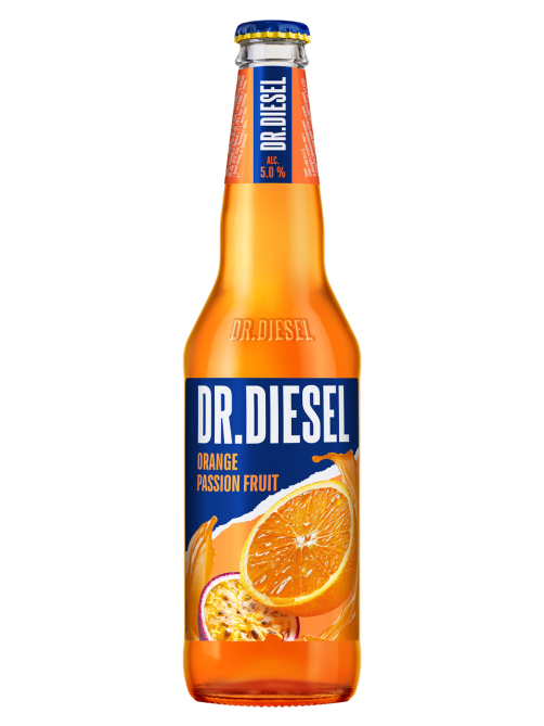 Пивной напиток Doctor Diesel апельсин-маракуйя, 0.4л