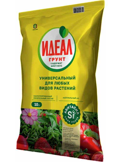 Грунт Идеал универсальный, 10л