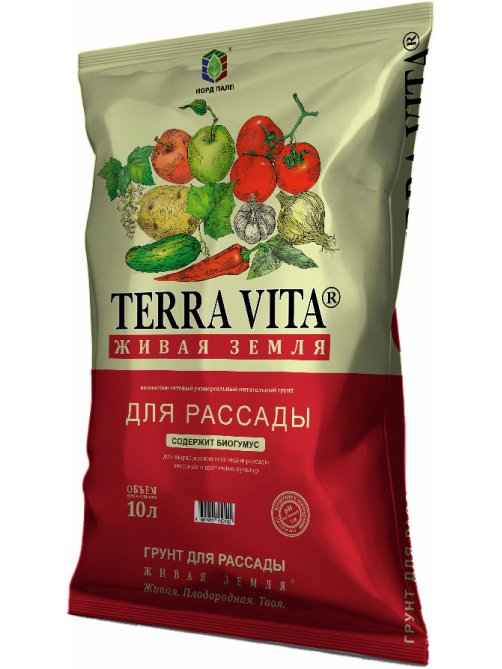 Грунт для рассады Terra Vita 10л