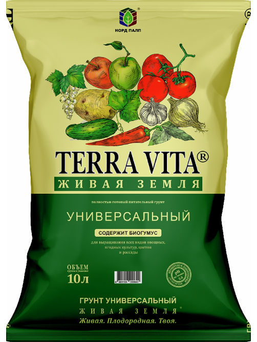 Грунт Terra Vita универсальный, 10л