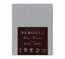 Простыня Verossa Silver Moon страйп-сатин, 200 x 220см