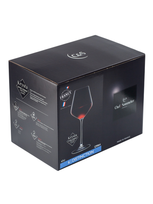 Набор бокалов для вина Chef&Sommelier Distinction, 470мл x 6шт