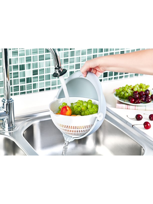 Дуршлаг Hobby Life Aqua вращающийся, 21см