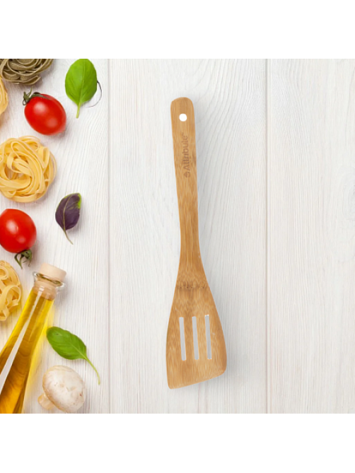 Лопатка Attribute Bamboo с прорезями, 30см