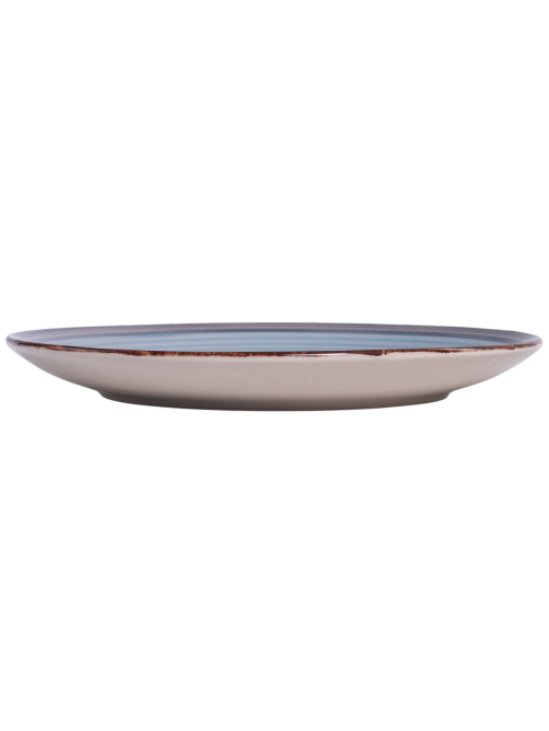 Тарелка обеденная Domenik Mood Smoky Blue, 24.8см