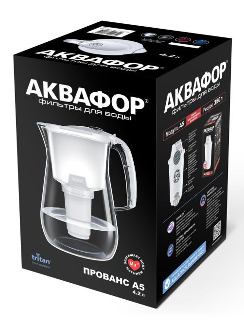 Фильтр-кувшин Аквафор Прованс, 4.2л