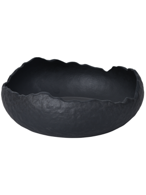 Салатник Shell Shape Black, 20см