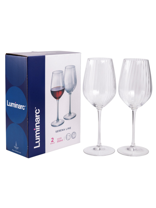 Бокал для вина Luminarc Serena Line 2шт, 550мл