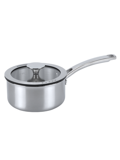 Ковш Tri-Ply с крышкой 1.4л, 16см