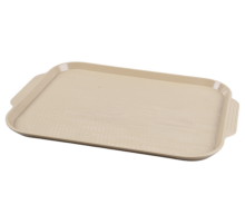 Поднос для фастфуда Mgprof бежевый, 45 x 34.5-49 x 34.5см