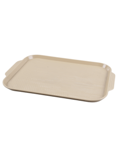 Поднос для фастфуда Mgprof бежевый, 45 x 34.5-49 x 34.5см