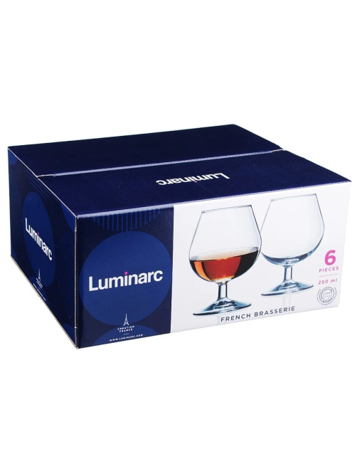 Набор бокалов для коньяка Luminarc Bubbles Degust, 250мл х 6шт