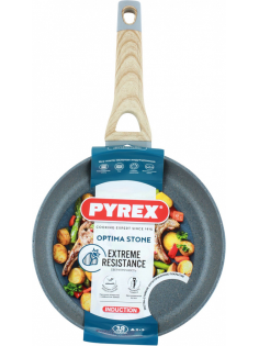 Сковорода Pyrex Optima stone, 28см