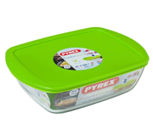 Форма для запекания Pyrex Cook&Store прямоугольная с крышкой 1.1л, 23 х 15 x 6.5см