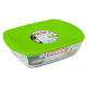 Форма для запекания Pyrex Cook&Store прямоугольная с крышкой 1.1л, 23 х 15 x 6.5см