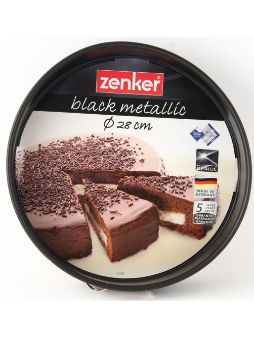 Форма для выпечки Zenker Black metallic разъемная, 28см