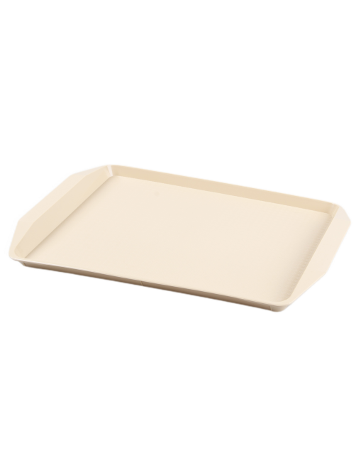 Поднос для фастфуда Mgprof бежевый, 42 x 30см-42.7 x 30см