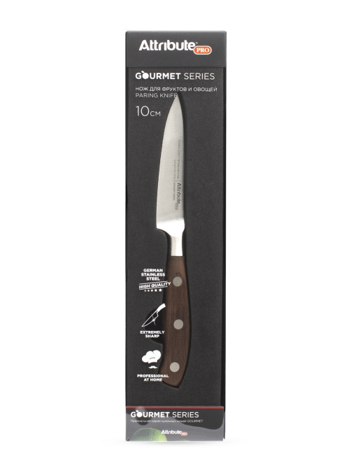 Нож Attribute Gourmet для фруктов и овощей, 10см