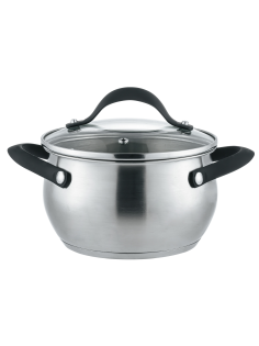 Кастрюля с крышкой Mercury 1.8л, 16см