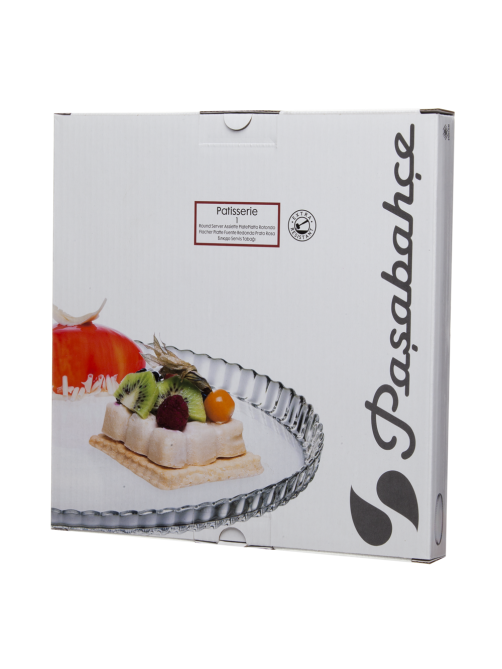 Блюдо Pasabahce Patisserie в подарочной упаковке, 24см