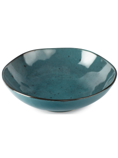 Тарелка Domenik Stone Turquoise суповая 550мл, 20см