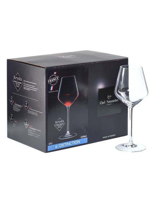Набор бокалов для вина Chef&Sommelier Distinction, 470мл x 6шт